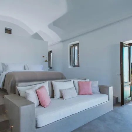 Villa Azar Santorini Senior With Private Pool And Sea View Foinikia (Santorini)