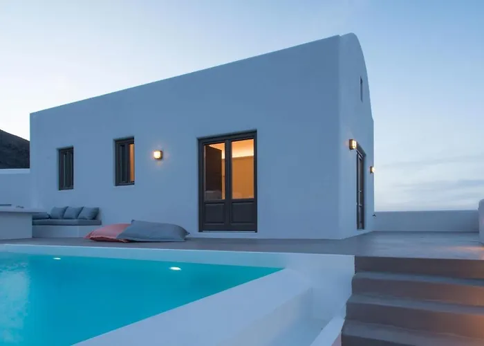 Luxury Santorini Senior Private Pool Sea View *