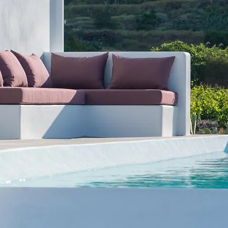 Luxury Santorini Senior Private Pool Sea View