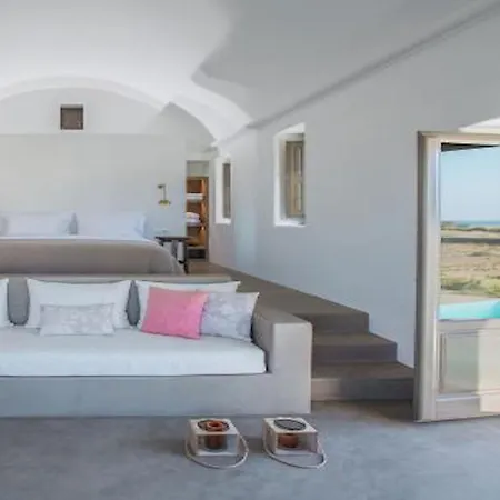 Luxury Santorini Senior Private Pool Sea View *